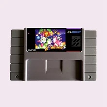 Высокое качество 16 бит супер Bomberman 3 NTSC большой серый карточная игра для США Версия игры игрок