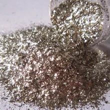 Устойчив к растворителям серебряных хлопьев для ногтей