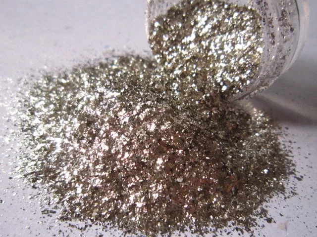 

Solvent Resistant Silver Flakes for Nail Polish Franken Supplies