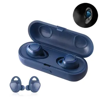 

Portable Wireless Ear Buds In-ear Stereo Bluetooth Earphones with Charger Box 2019NEW