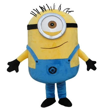 

Free Shipping,22 Styles Minion Mascot Costume For Adults mascot costume