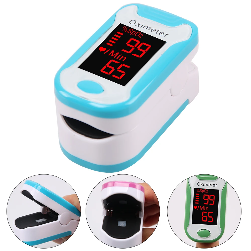 Portable Finger Oximeter Measuring Instrument Medical Equipment  Saturometer LCD Finger Pulse Oximeter Health Heartrate Monitor