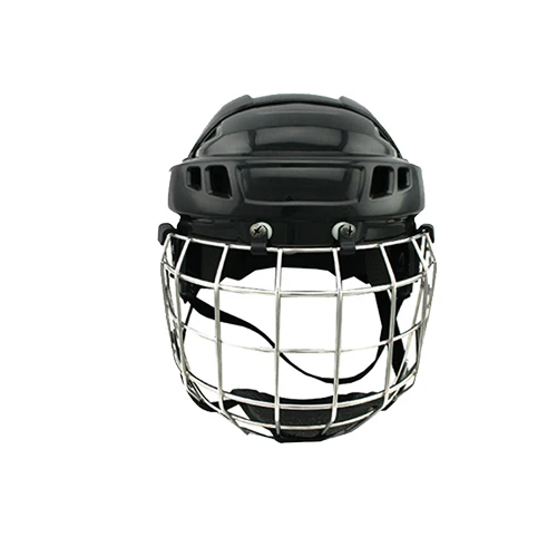 CE одобрено Черный Хоккей каска защита головы для хоккейное оборудование