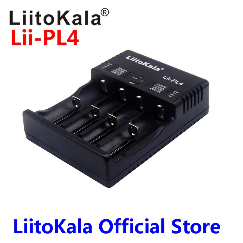 NEWLiitoKala lii-PL4 18650/26650/18350/16340/18500 Lithium Battery 1.2V / 3.2V / 3.7V / 3.8V / AA / AAA NiMH 110-220V DC Charger