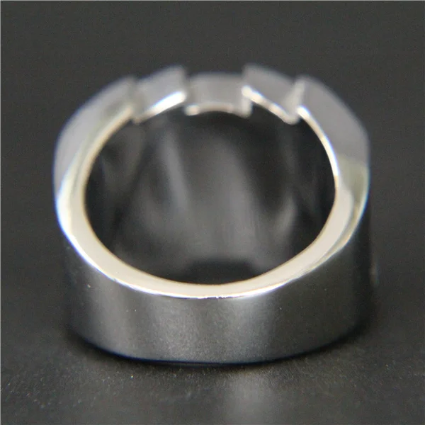 2017 Cool Big Golden TCB Ring 316L Stainless Steel Mens Fashion Motor Biker Ring 5