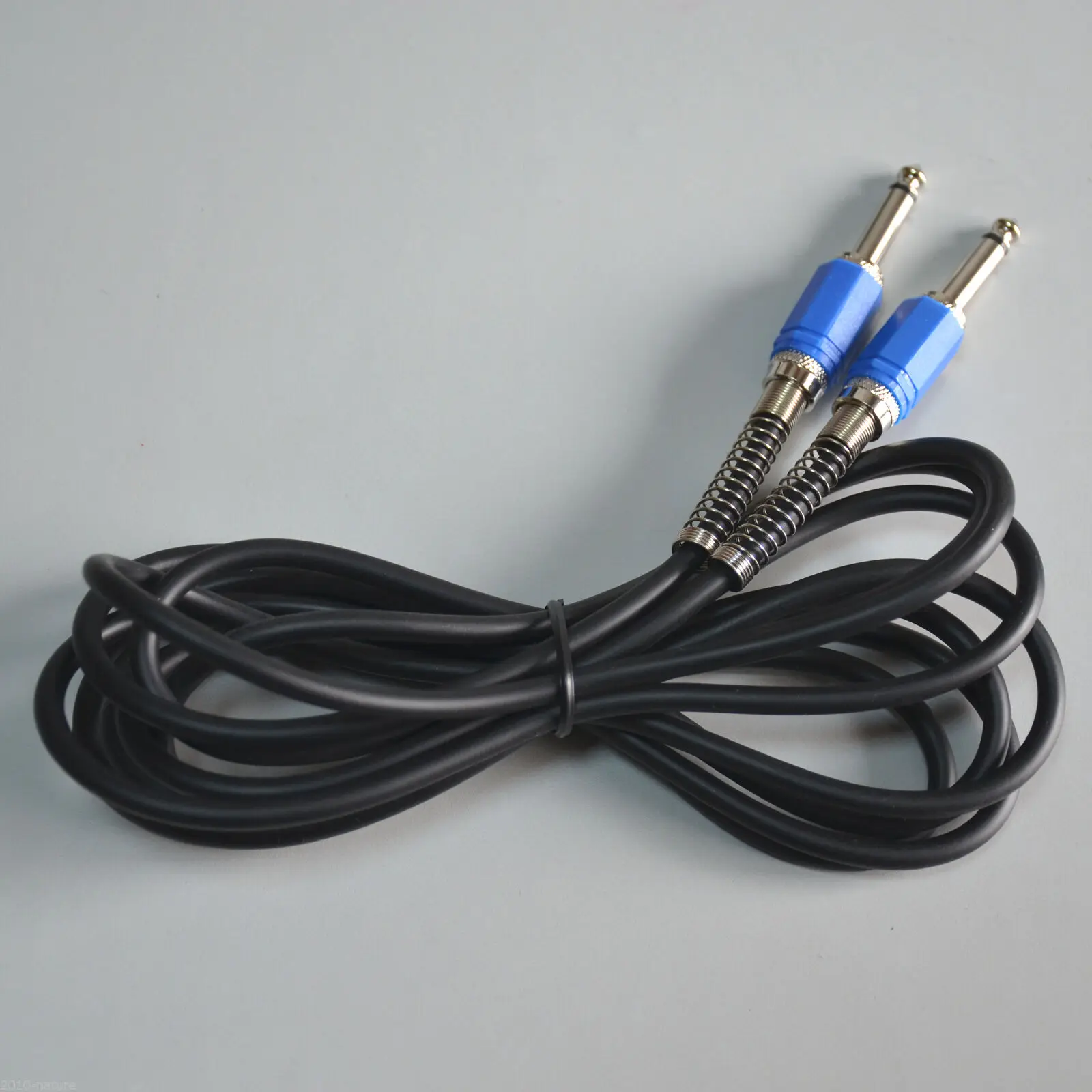 

Audio 10ft Unbalanced Cable Cords TS 1/4 in mono to 1/4 6.35mm phone jack plug