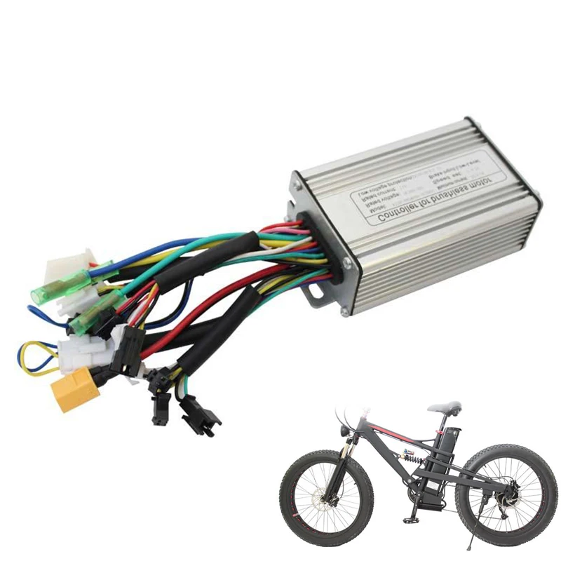 Flash Deal Waterproof Brush Less DC Motor Sine For Electric Bicycle Wave controller Simulation For Torque Durable Practical 1