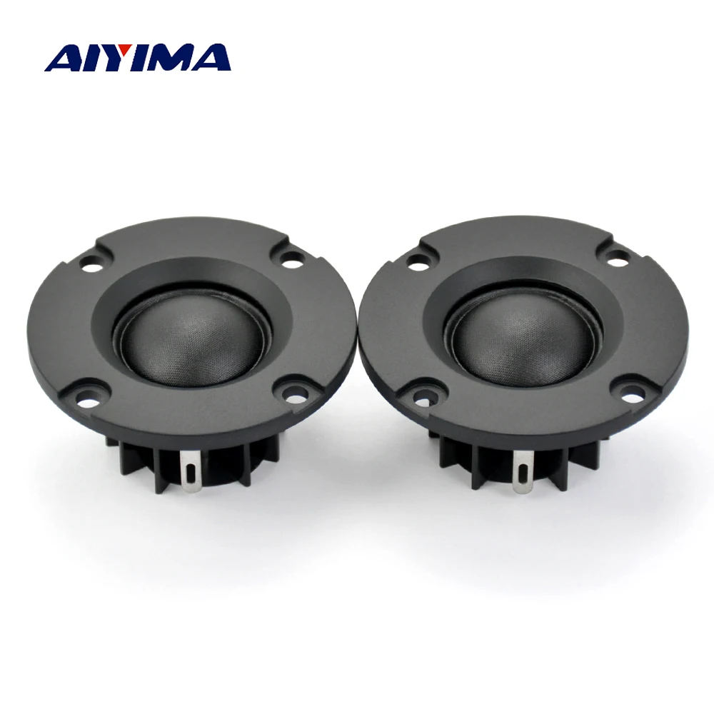 AIYIMA 2 hüvelykes 4/6/8 Ohm 15W Kupola Disznóserte fólia tweeters Hang loudspeakers Neodímium hifi Háromszoros 20 cores Mali Maroktelefon Beszélő 2db