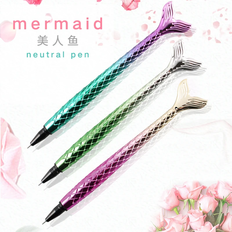 

New 0.5mm Gel Pen 3 pcs/Set Refills Colorful 3 Color Creative Drawing Tools Student Writing Tools Office Stationery School Exam