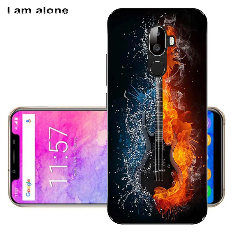 Чехлы для телефонов I am alone для Oukitel U18, 5,85 дюйма, ТПУ, модные, милые, цветные, для мобильных телефонов Oukitel U18, сумки