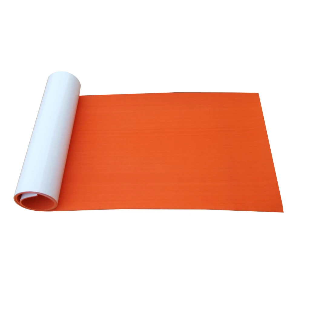 Self Adhesive EVA Boat Yacht Marine Flooring Faux Imitation Teak Decking Sheet Pad 220x65cm 6mm Foam Swimming Pool Floor Mat
