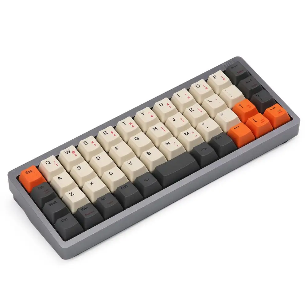 KBDfans NIU 40 Dye subbed OEM профиль колпачки для 40% макета cherry mx механическая