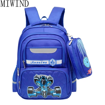 

MIWIND New Fashion High Quality Oxford Children School Bags Backpacks Brand Design Teenagers Schoolbags mochila escolar TZF929