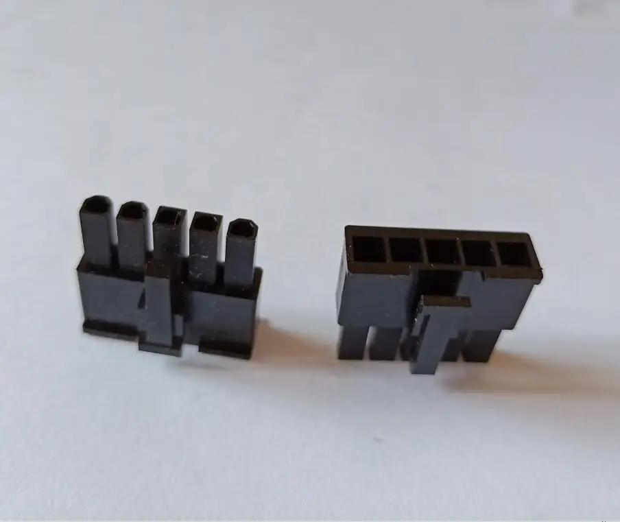 50 шт./1 партия 5557 4 2 мм 1 * 5Pin штекер Пластиковый корпус для автомобильного