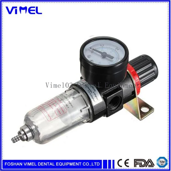 

Pneumatic Air Filter Regulator Moisture Trap Pressure Gauge AFR-2000 Compressors