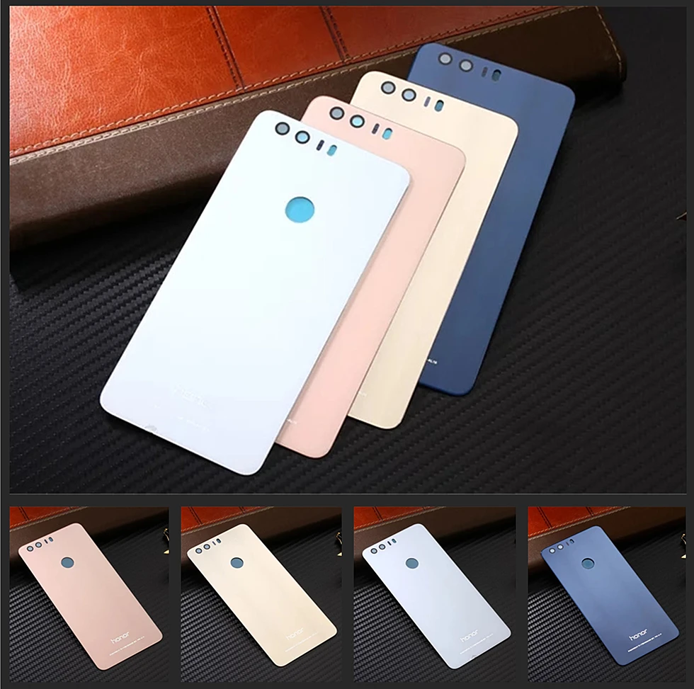 imágenes para Oficial Original Volver Cubierta de La Batería Para Huawei Honor 8 Caja Del Teléfono de Lujo de Cristal Templado Honor8 Viviendas piezas de Repuesto imágenes para Oficial Original Volver Cubierta de La Batería Para Huawei Honor 8 Caja Del Teléfono de Lujo de Cristal Templado Honor8 Viviendas piezas de Repuesto