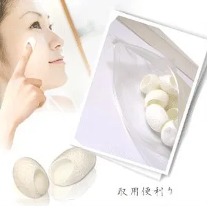 

100pcs Fresh Natural silkworm cocoons grooming facial cleanser women beauty healthy skin care