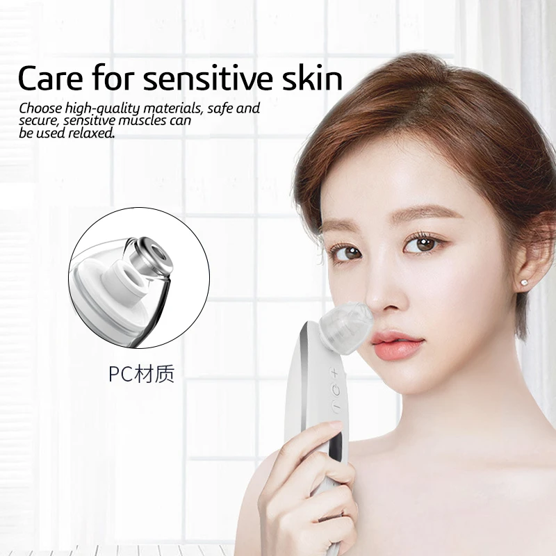 Remoção de Cravo Dispositivo de Cuidados com a Pele Poros Profundos Cleaner Espinha Manchas Pretas Remoção Vácuo Sucção Facial Diamante Beleza Ferramenta 19 a pele poros profundos poros cleaner espinha