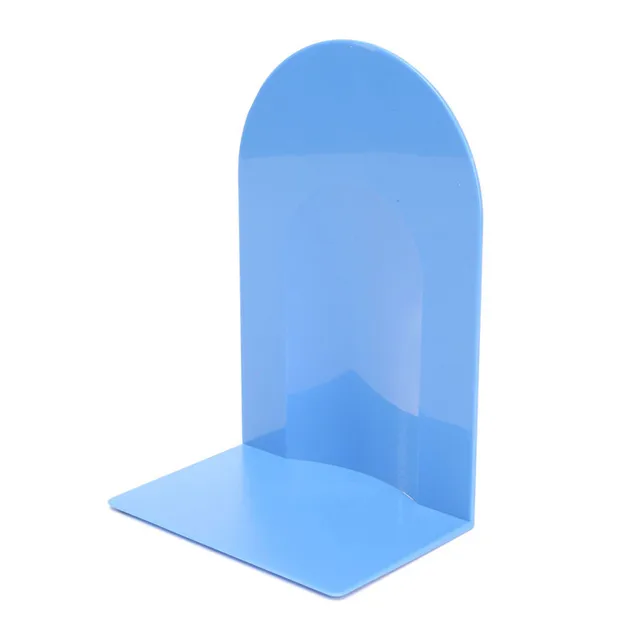 1pcs Multicolor Plastic Bookend Singles Book Stand Document Holder New