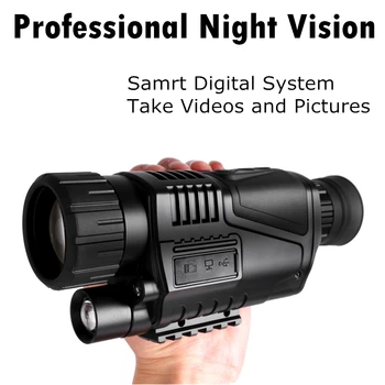 

Professional Infrared Night Vision Monocular Powerful Digital Telescope hd for Hunting 200m night vision Long Range monoculuo