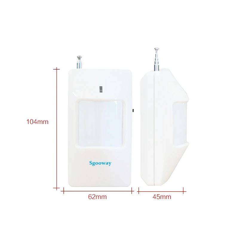 Sgooway 20 штук 433 МГц беспроводной PIR датчик беспроводной датчик движения Детектор для сигнализации 2 года гарантии