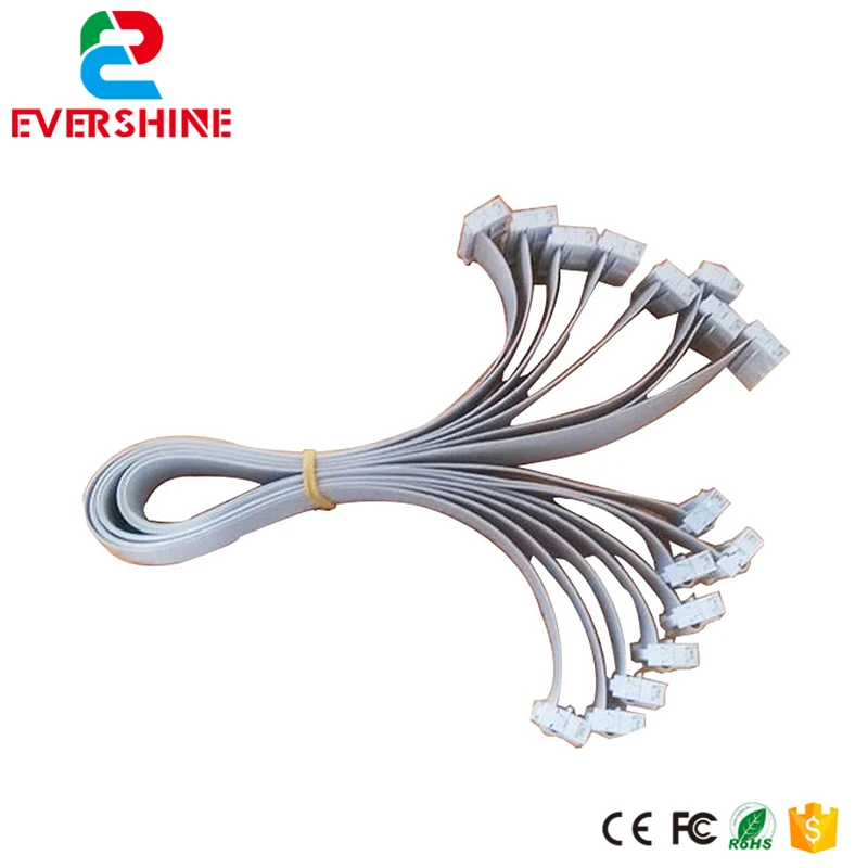 10 개/몫 100cm 길이 16Pin 허브 신호 전송 데이터 케이블 와이어 케이블 LED 디스플레이 모듈에 대 한 유연한 연결