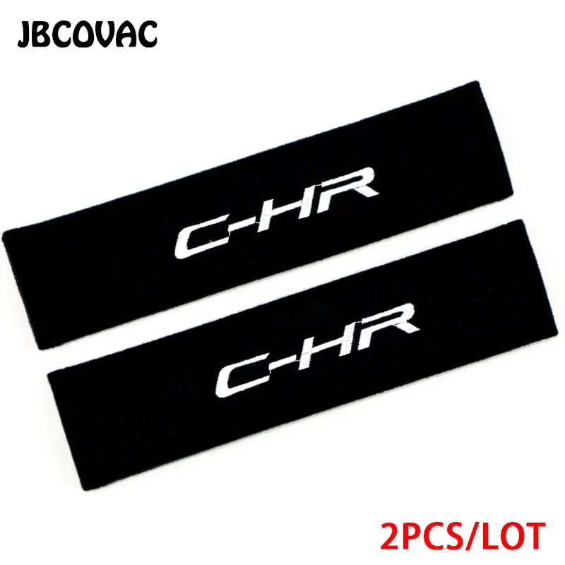2pcs Car Styling Auto Accessories Sticker Shoulder Padding Cover Case For Toyota Corolla C-HR CHR Land Cruiser Prado Avensis T25 |