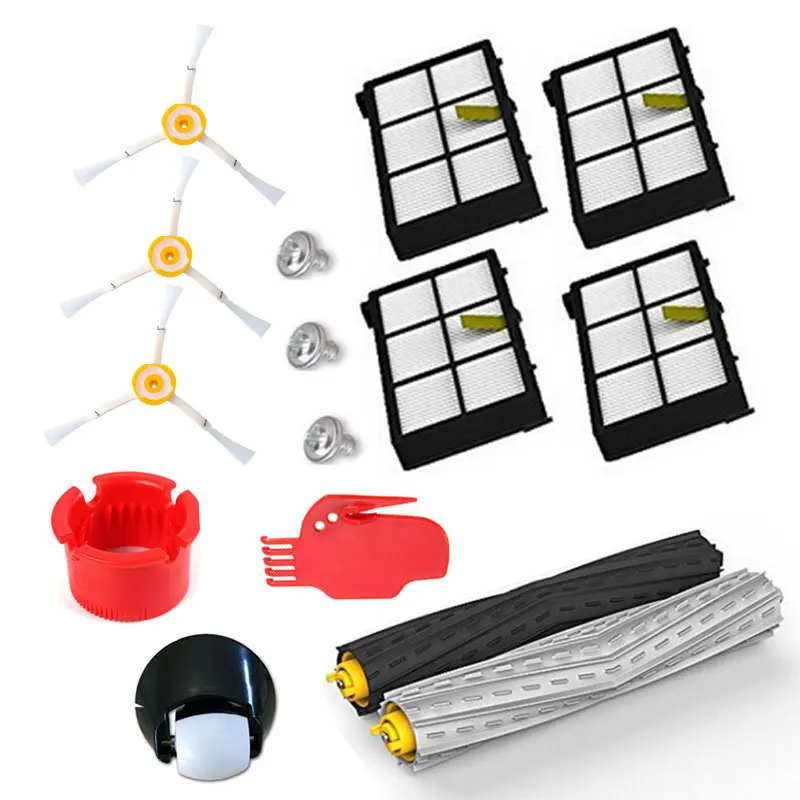 

Replacement Cleaner Front Castor Wheel Hepa Filter for iRobot Roomba 800 Series 805 860 870 880 980 Vacuum Cleaner Parts
