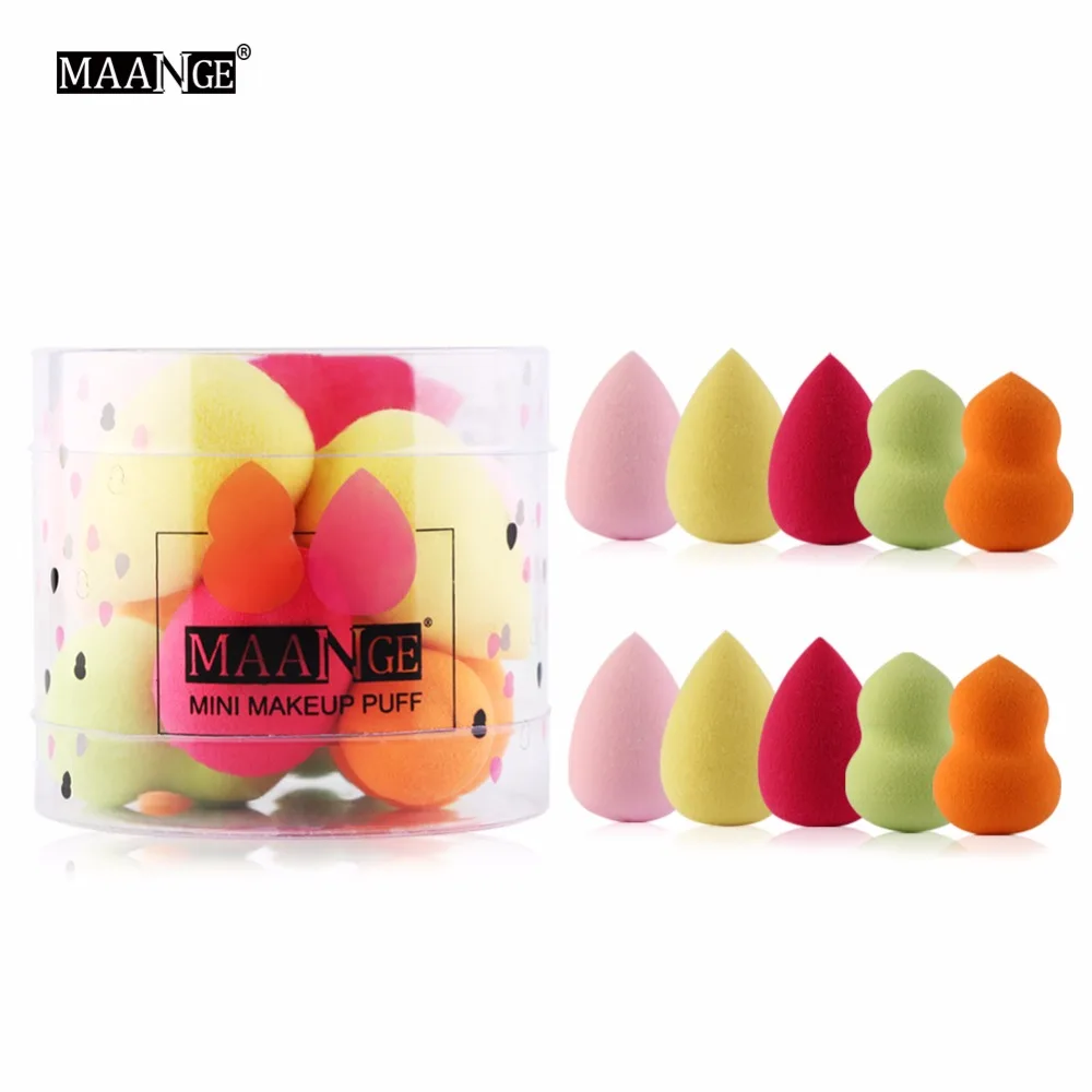 

MAANGE Waterdrop Makeup Sponge Triangle Foundation Powder Concealer Cosmetic Facial Make Up Puff Beauty Tools Be Bigger in water