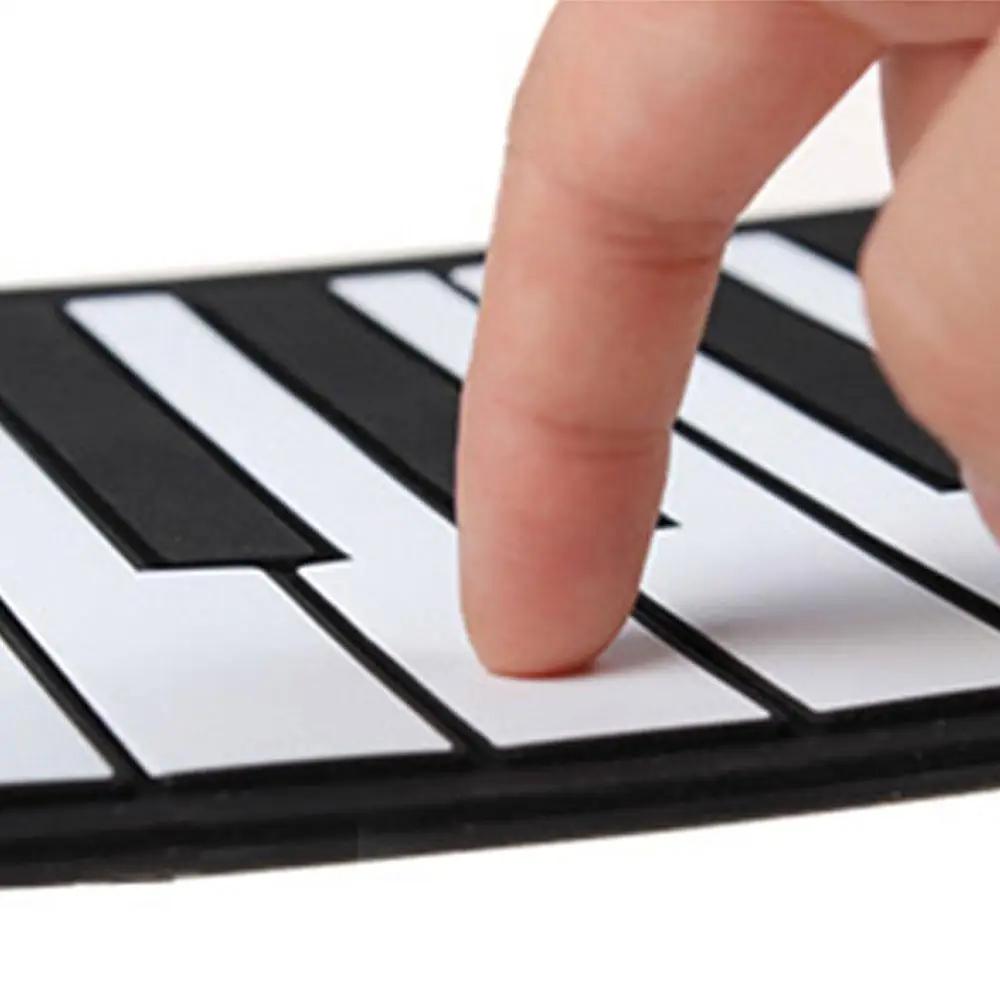 

with Loud Speaker Roll Up Piano Electronic Organ 61 Key Keyboard Instruments Musical Instruments Flexible