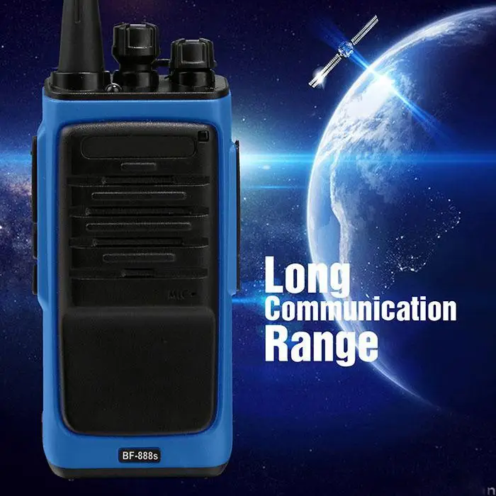 Новый BF-888S 400-470 MHz Walkie Talkie два ДА способ да радио Да наушник 1500 мАч батарея приемопередатчик