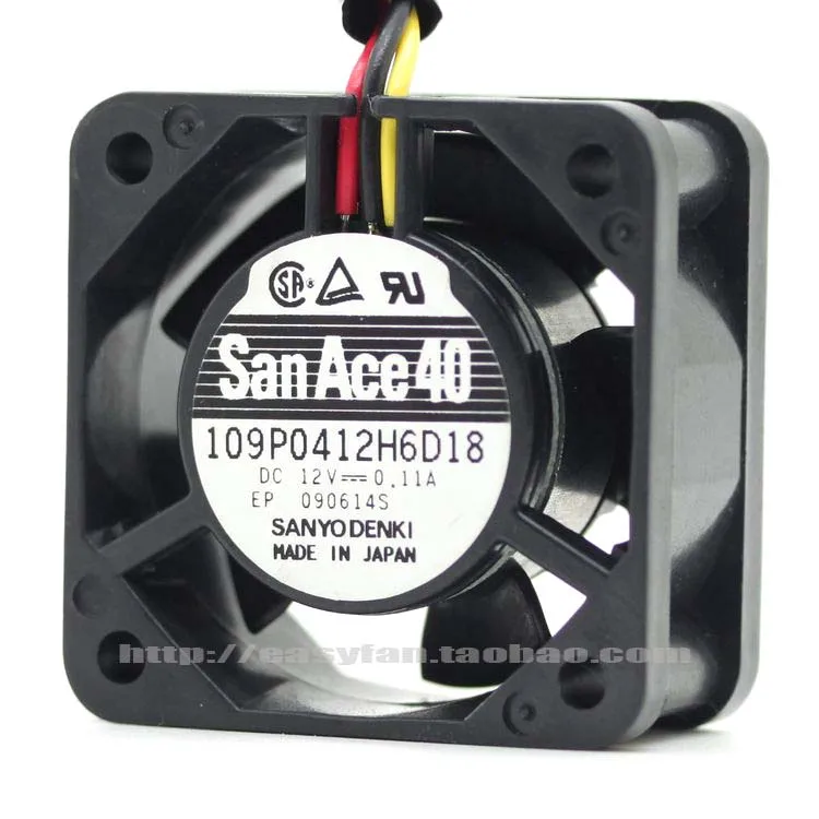 NEW SANYO DENKI SAN ACE 109P0412H6D18 4cm 4020 12V cooling fan | Компьютеры и офис