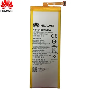 

Original For Huawei HB4242B4EBW Li-ion phone battery For Huawei honor 6 H60-L01 H60-L02 H60-L11 H60-L04 honor 4X 3000mAh