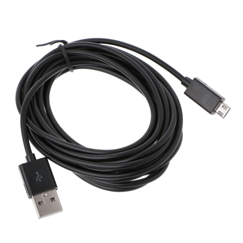 Горячая USB зарядка длинный 3 м Микро зарядный кабель питания для PS4 для контроллеров jul25