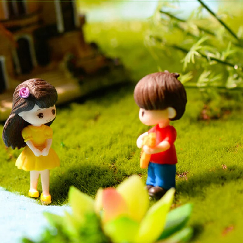 Сказочный Садовый Гном Moss 2 шт./компл. подарок на день Святого Валентина