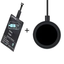 Qi Универсальный беспроводной зарядный комплект зарядное устройство адаптер рецептор Pad катушка приемник для huawei Xiaomi Android телефон