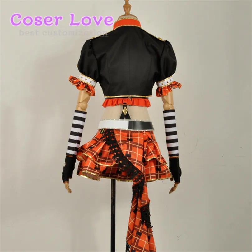 Lovelive Takami Chika панк-рок; карнавальный костюм; новогодний Рождественский Костюм