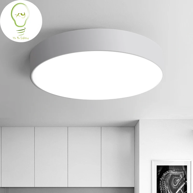 

LED Modern Acryl Alloy Black White Round LED Lamp.LED Light.Ceiling Lights.LED Ceiling Light.Ceiling Lamp For Foyer Bedroom