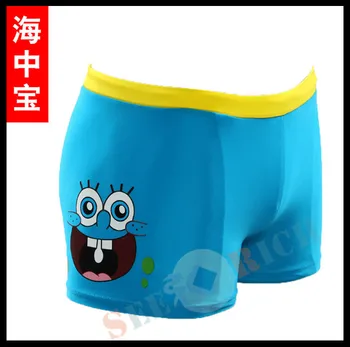 

Top Children Cute Cartoon Boxer Trunks Swimwear Cartoon Board Shorts Boy's Beach Hot Springs Swimwear for 1-10ages