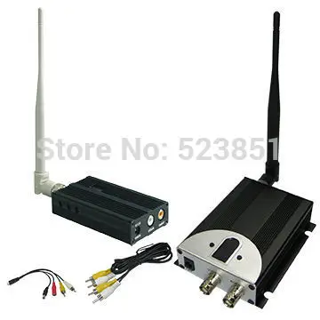 Transmissor de Vídeo sem Fio da Longa Distância com 8 Bom para o Sistema de Vigilância sem Fio do Cctv Novo Canais 1.2 Ghz 2500 mw