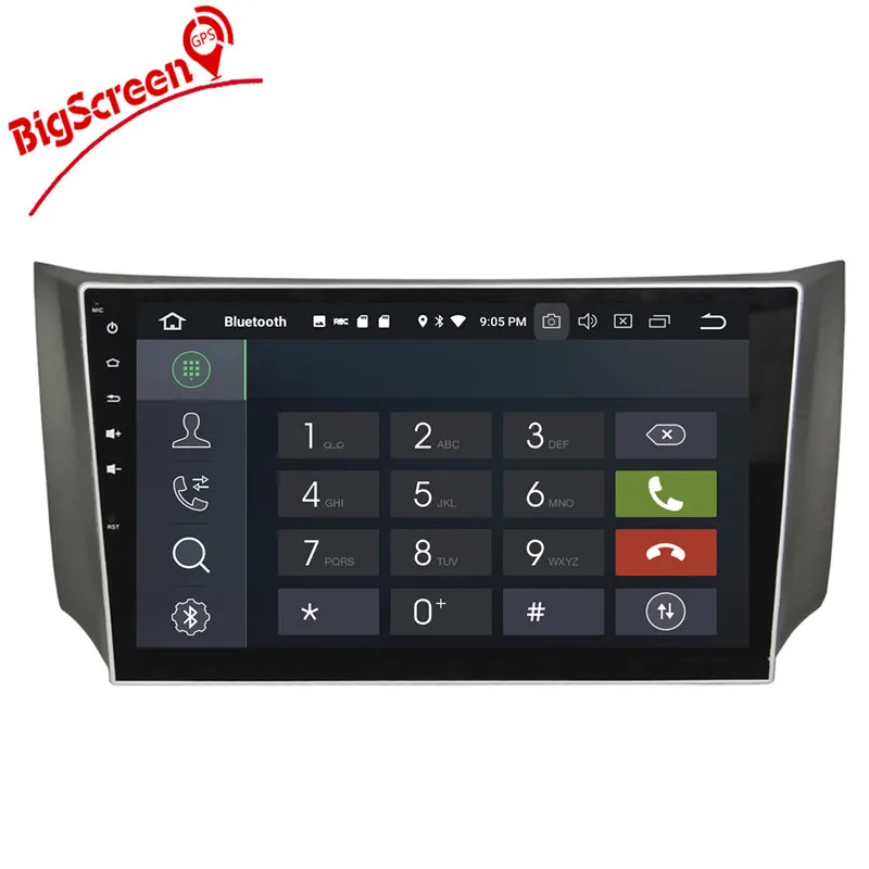 Clearance 2 Din Android 8.0 RAM 4GB+32GB 8 Core Car Radio GPS Navi For Nissan Sylphy 2012-2015 auto gps navi stereo Dvr Tape multimedia 7