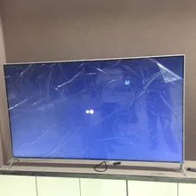 55 дюймов ультра-тонкий металлический каркас Корпус 4k Full HD Smart ТВ комплект светодиодные ТВ с доставкой в Гуанчжоу Китай(материк