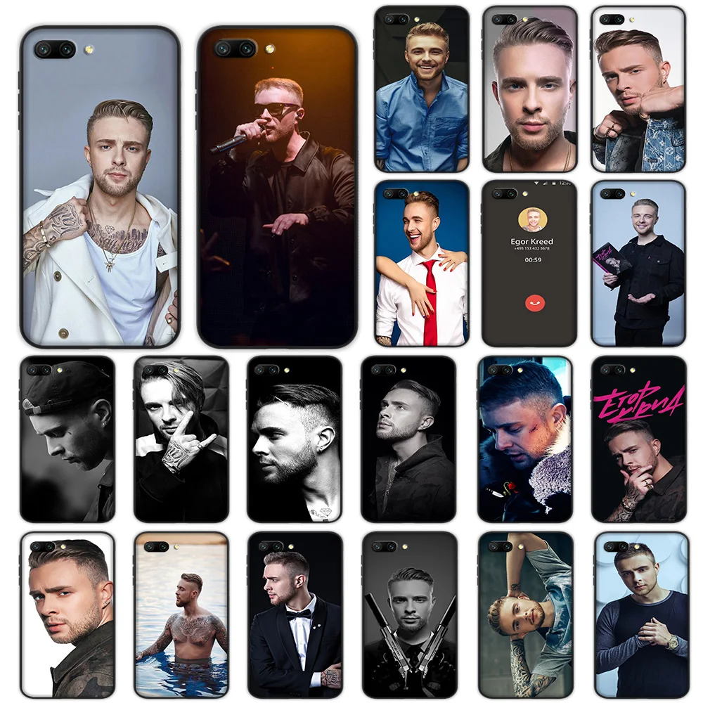 

Egor Kreed Soft Case for Huawei Honor Note 10 9 Lite 8X 7A 3GB Pro Y6 Y7 Y9 Prime Nova 3 Cover