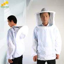 Best Price Polyester Beekeeper Jacket with Veil + SheepskinBeekeeper Gloves Free Of Shipping цена Best Price Polyester Beekeeper Jacket with Veil + SheepskinBeekeeper Gloves Free Of Shipping цены онлайн