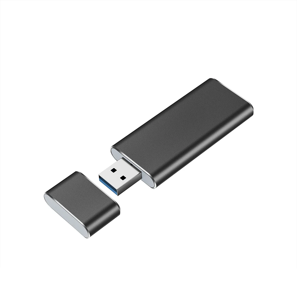 

USB3.0 TO M.2 NGFF SSD Enclosure Solid State Drive External Case Adapter UASP SuperSpeed 6Gbps for 2230 2242 M.2 NGFF SSD