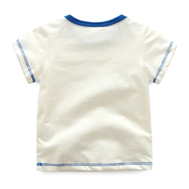 2017 Boys Clothes Kids Summer T-Shirts Clothing Baby Cotton Cars T-Shirts Roupas Infantis Menino Camiseta Short Sleeve Enfant14