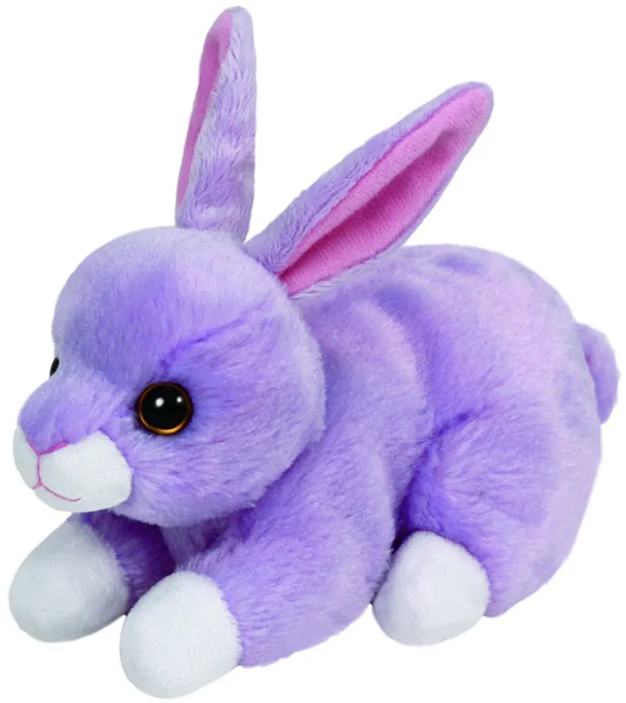 Пасхальный кролик Кролик плюшевая игрушка чучело Creampuff Банни шашки хлопок дымчатый Джемпер сиреневый детские игрушки - Цвет: Lilac