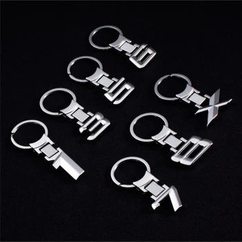 

High quality metal car keychain for bmw 1 3 5 6 7 8 X Tail model emblem key ring e46 e90 e60 e39 e36 f30 f10 f20 car accessories
