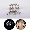 Light Up LED Earrings Hot Christmas Studs Flashing Blinking Stainless Steel Earrings Studs Dance Party Accessories Supplies Gift ► Photo 2/6