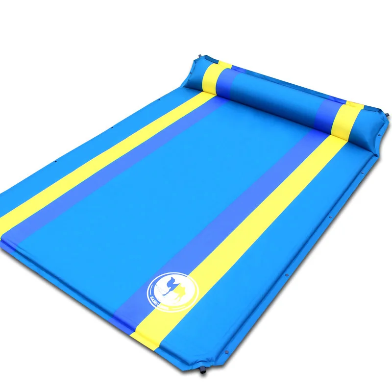 2 Persons PVC Automatic Inflatable Mattress Cushion Outdoor Camping Mat